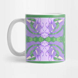 lilac abstract pattern Mug